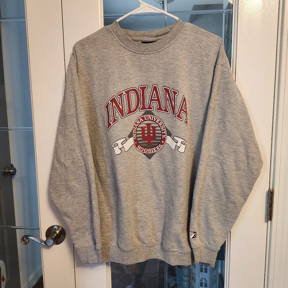 Indiana Hoosiers IU Sweatshirt - Size Large Unisex